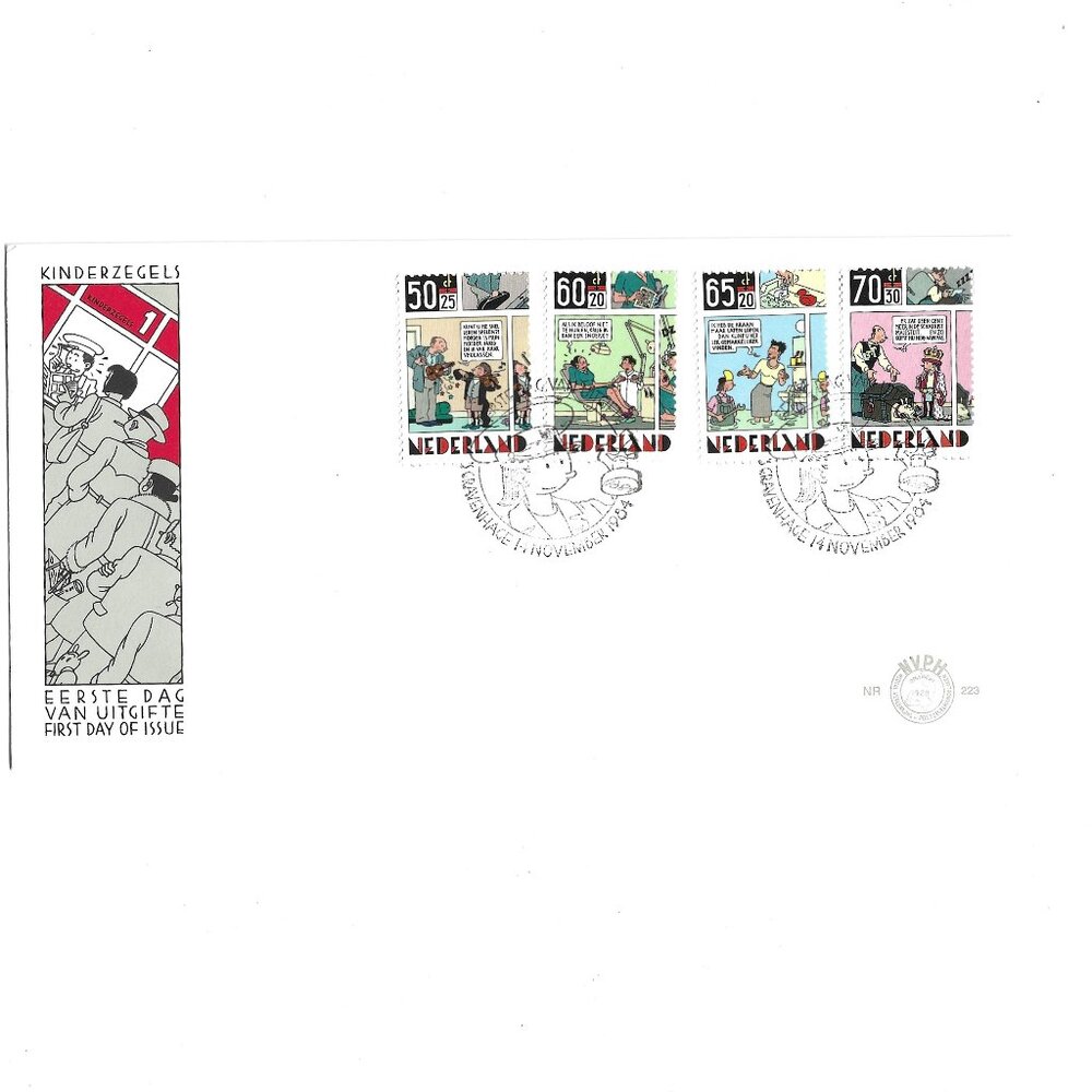 Lot of 10 Dutch First Day Covers (#111)